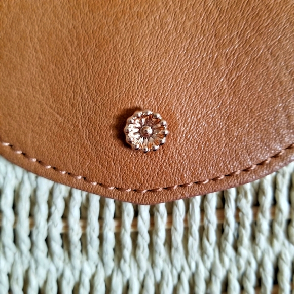 NWT LC Lauren Conrad Fun Summer Beachy Casual Straw Shoulder Bag Small/Med Sized - Picture 4 of 6